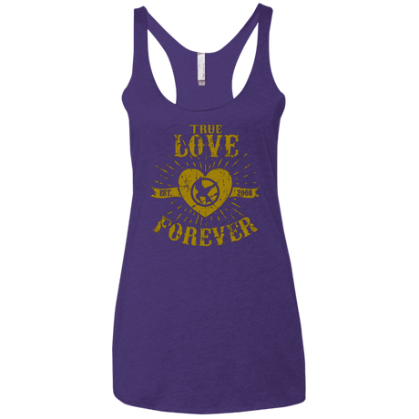 T-Shirts Purple / X-Small True Love Forever Games Women's Triblend Racerback Tank