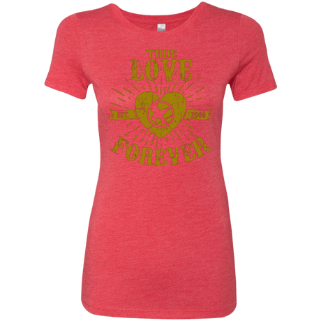 T-Shirts Vintage Red / Small True Love Forever Games Women's Triblend T-Shirt