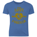T-Shirts Vintage Royal / YXS True Love Forever Games Youth Triblend T-Shirt