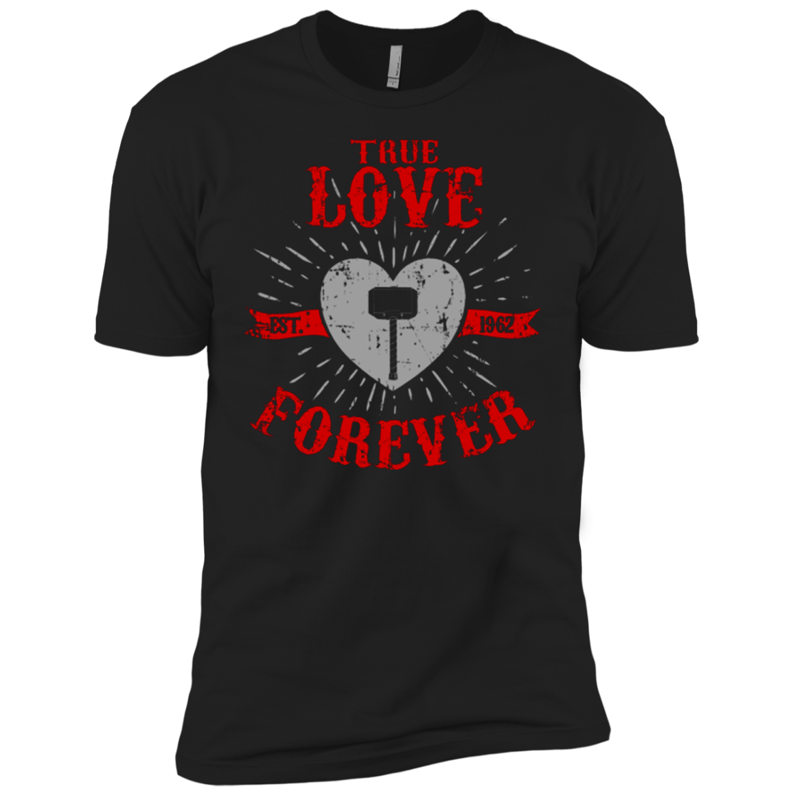 T-Shirts Black / YXS True Love Forever God Thunder Boys Premium T-Shirt