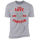 T-Shirts Heather Grey / YXS True Love Forever God Thunder Boys Premium T-Shirt