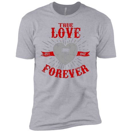 T-Shirts Heather Grey / YXS True Love Forever God Thunder Boys Premium T-Shirt