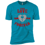 T-Shirts Turquoise / YXS True Love Forever God Thunder Boys Premium T-Shirt