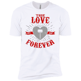 T-Shirts White / YXS True Love Forever God Thunder Boys Premium T-Shirt