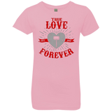 T-Shirts Light Pink / YXS True Love Forever God Thunder Girls Premium T-Shirt