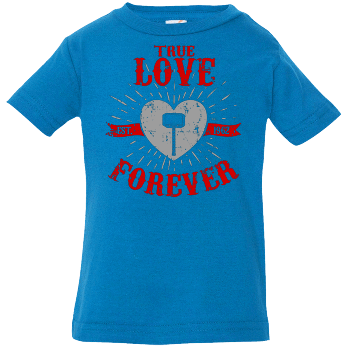 T-Shirts Cobalt / 6 Months True Love Forever God Thunder Infant PremiumT-Shirt