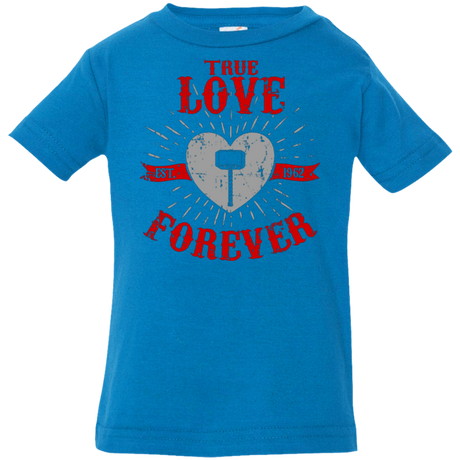 T-Shirts Cobalt / 6 Months True Love Forever God Thunder Infant PremiumT-Shirt