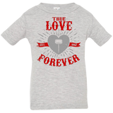 T-Shirts Heather / 6 Months True Love Forever God Thunder Infant PremiumT-Shirt