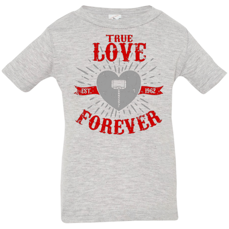 T-Shirts Heather / 6 Months True Love Forever God Thunder Infant PremiumT-Shirt
