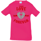 T-Shirts Hot Pink / 6 Months True Love Forever God Thunder Infant PremiumT-Shirt