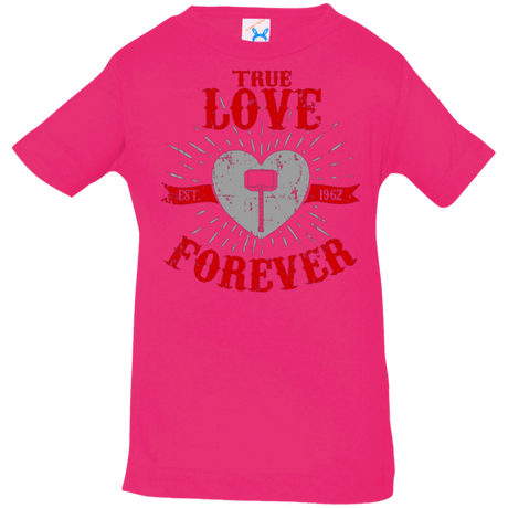T-Shirts Hot Pink / 6 Months True Love Forever God Thunder Infant PremiumT-Shirt