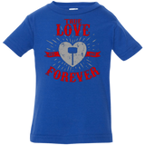 T-Shirts Royal / 6 Months True Love Forever God Thunder Infant PremiumT-Shirt