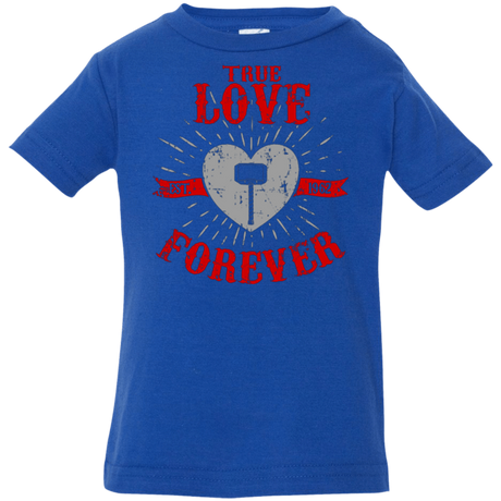 T-Shirts Royal / 6 Months True Love Forever God Thunder Infant PremiumT-Shirt