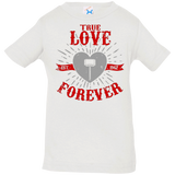 T-Shirts White / 6 Months True Love Forever God Thunder Infant PremiumT-Shirt