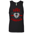 T-Shirts Black / Small True Love Forever God Thunder Men's Premium Tank Top