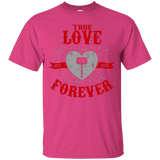 T-Shirts Heliconia / Small True Love Forever God Thunder T-Shirt