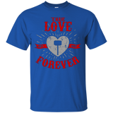 T-Shirts Royal / Small True Love Forever God Thunder T-Shirt