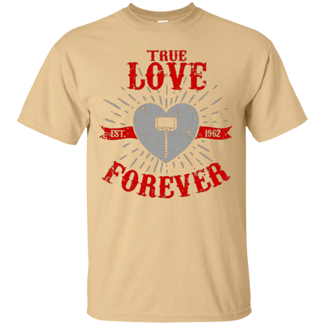 T-Shirts Vegas Gold / Small True Love Forever God Thunder T-Shirt