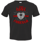 T-Shirts Black / 2T True Love Forever God Thunder Toddler Premium T-Shirt