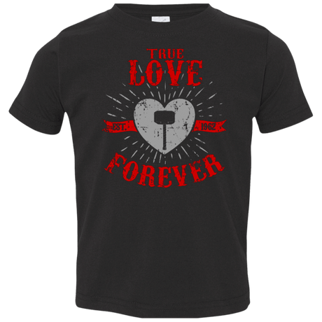 T-Shirts Black / 2T True Love Forever God Thunder Toddler Premium T-Shirt