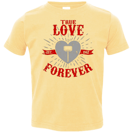 T-Shirts Butter / 2T True Love Forever God Thunder Toddler Premium T-Shirt