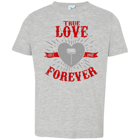 T-Shirts Heather / 2T True Love Forever God Thunder Toddler Premium T-Shirt