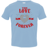 T-Shirts Light Blue / 2T True Love Forever God Thunder Toddler Premium T-Shirt