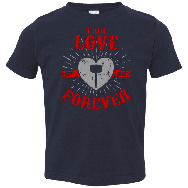 T-Shirts Navy / 2T True Love Forever God Thunder Toddler Premium T-Shirt