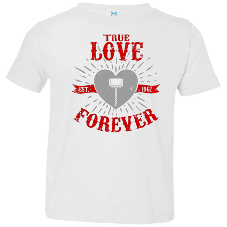 T-Shirts White / 2T True Love Forever God Thunder Toddler Premium T-Shirt