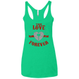 T-Shirts Envy / X-Small True Love Forever God Thunder Women's Triblend Racerback Tank