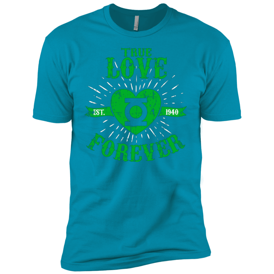 T-Shirts Turquoise / YXS True Love Forever Lantern Boys Premium T-Shirt