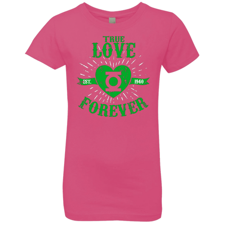 T-Shirts Hot Pink / YXS True Love Forever Lantern Girls Premium T-Shirt