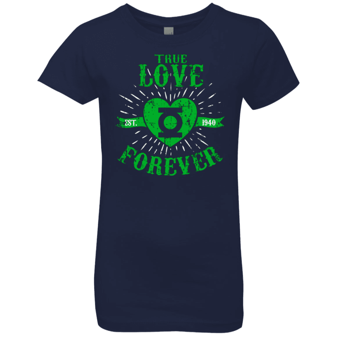 T-Shirts Midnight Navy / YXS True Love Forever Lantern Girls Premium T-Shirt