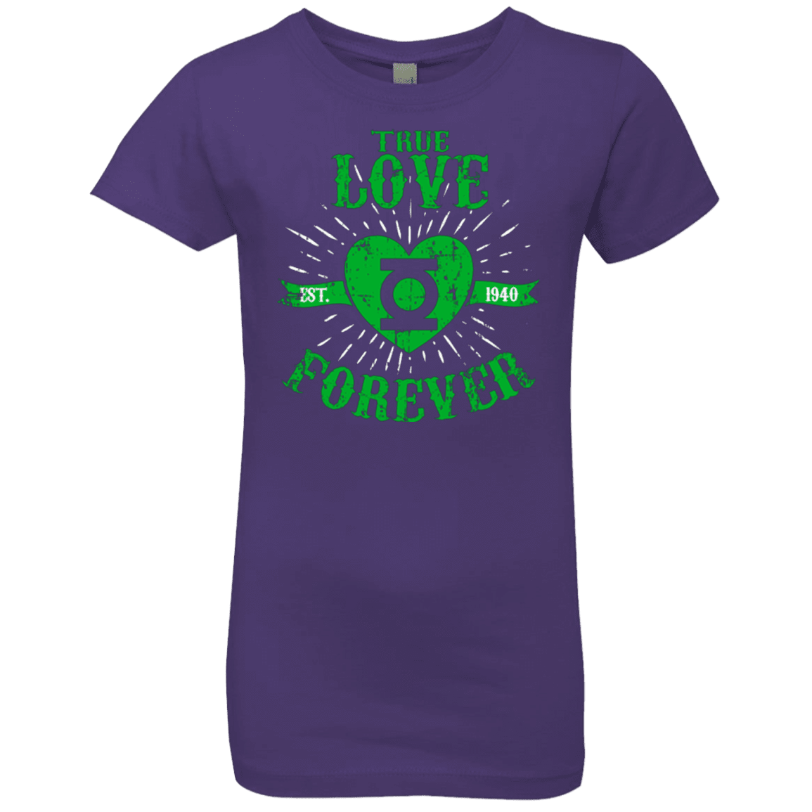 T-Shirts Purple Rush / YXS True Love Forever Lantern Girls Premium T-Shirt