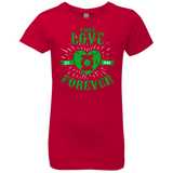 T-Shirts Red / YXS True Love Forever Lantern Girls Premium T-Shirt