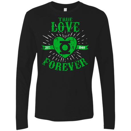 T-Shirts Black / Small True Love Forever Lantern Men's Premium Long Sleeve