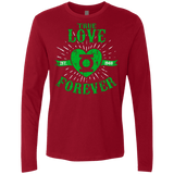 T-Shirts Cardinal / Small True Love Forever Lantern Men's Premium Long Sleeve