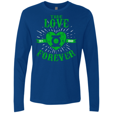T-Shirts Royal / Small True Love Forever Lantern Men's Premium Long Sleeve