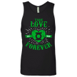T-Shirts Black / Small True Love Forever Lantern Men's Premium Tank Top