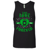 T-Shirts Black / Small True Love Forever Lantern Men's Premium Tank Top