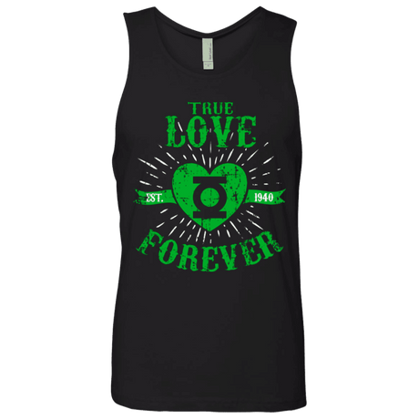 T-Shirts Black / Small True Love Forever Lantern Men's Premium Tank Top