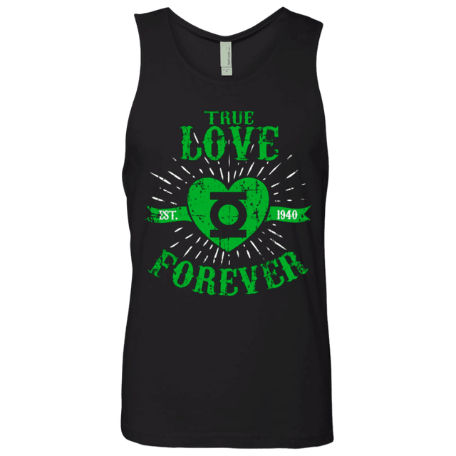 T-Shirts Black / Small True Love Forever Lantern Men's Premium Tank Top