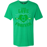 T-Shirts Envy / Small True Love Forever Lantern Men's Triblend T-Shirt