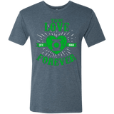 T-Shirts Indigo / Small True Love Forever Lantern Men's Triblend T-Shirt
