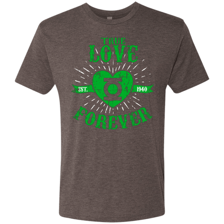 T-Shirts Macchiato / Small True Love Forever Lantern Men's Triblend T-Shirt