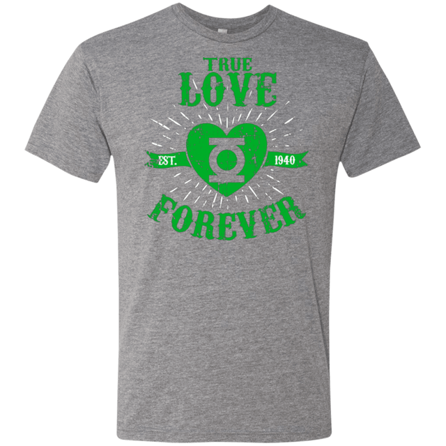 T-Shirts Premium Heather / Small True Love Forever Lantern Men's Triblend T-Shirt