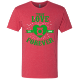 T-Shirts Vintage Red / Small True Love Forever Lantern Men's Triblend T-Shirt