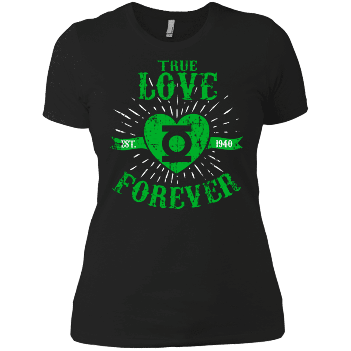 T-Shirts Black / X-Small True Love Forever Lantern Women's Premium T-Shirt
