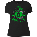 T-Shirts Black / X-Small True Love Forever Lantern Women's Premium T-Shirt