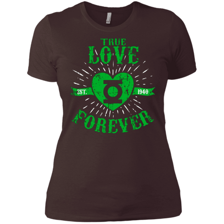 T-Shirts Dark Chocolate / X-Small True Love Forever Lantern Women's Premium T-Shirt
